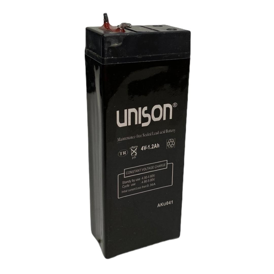 4V 1.2 AH UNISON AKÜ