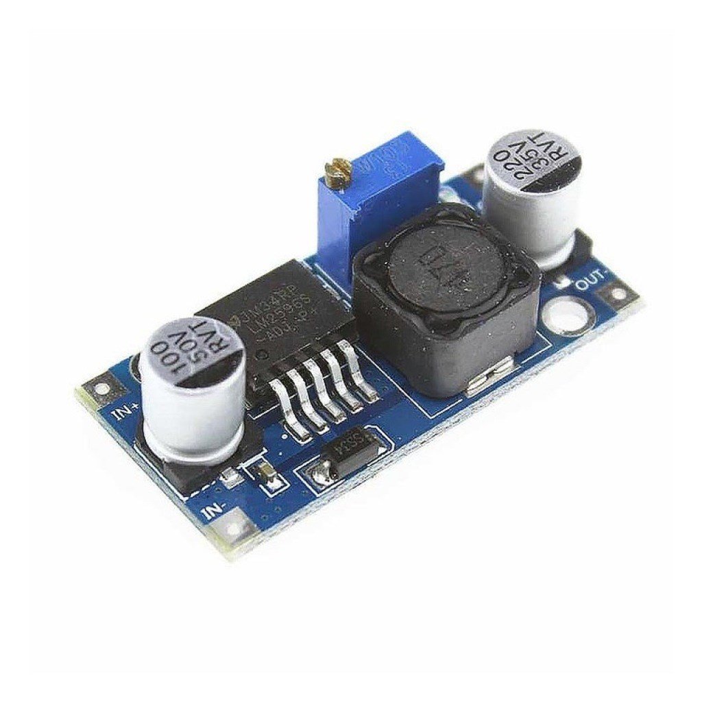 Lm2596 Power Modul 3a Voltaj Düşürücü Güç Modülü (4-35v Giriş - 1-30v Çıkış)
