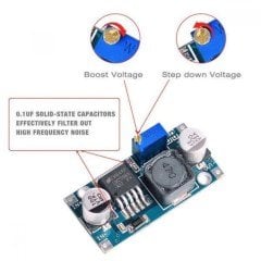 Lm2596 Power Modul 3a Voltaj Düşürücü Güç Modülü (4-35v Giriş - 1-30v Çıkış)