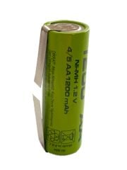 1.2v 4/5 AA 1200 mah Şarjlı Diş Fırçası Pili