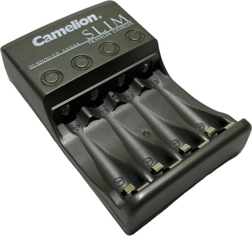 Camelion Ince Pil, Kalem Pil Şarj Aleti Dörtlü 4x Aaa-Aa Otomatik Traveler Charger