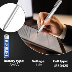 Alkalin AAAA 1.5v Pil (Batarya) 4’lü Paket Tablet Kalem Pili (4A) | Tüm Tablet Kalemleriyle Uyumlu