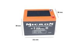 12V 14 AH MICRON AKÜ