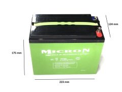 12V 50AH  MICRON