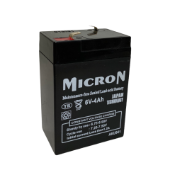 6V 4 AH MICRON AKÜ