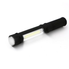 7 Watt Led + Cob Led Çalışma Işığı Fener Lamba Manyetik (SİYAH)