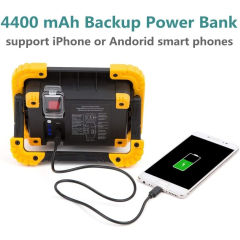 Micron 750 Lümen 10W Şarjlı ve Powerbanklı Projektör El Feneri