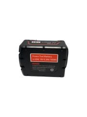 Milwaukee M18 6000Mah 48-11-1815 için M18B2 L50 HD18 Matkap Uyumlu Led  Göstergeli Li-ion pil