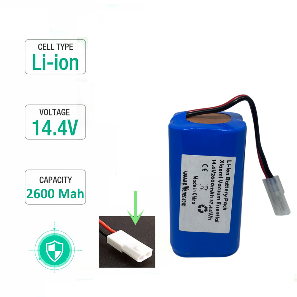 Mjstg1 14.4v 2600mah Pil Xiaomi G1 Mı ve Essential, mop Uyumlu Robot Vakum Mjstg1 14.8v 2600mah Pil
