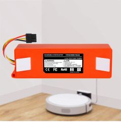 Xiaomi Mi Vacuum Robotics Roborock S50 S51 S52 S55 T60 T65 E20 E25 E35, Uyumlu 14.4v 5.2 Ah  Li-ion