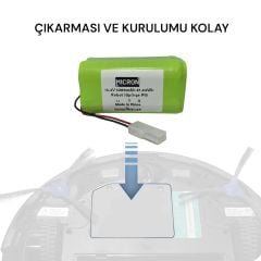 Xiaomi Mi Vacuum Mop 2in1 Essential  Robot Süpürge Bataryası (mjstg1) 14.4v 3200 Mah Yüksek Kapasite