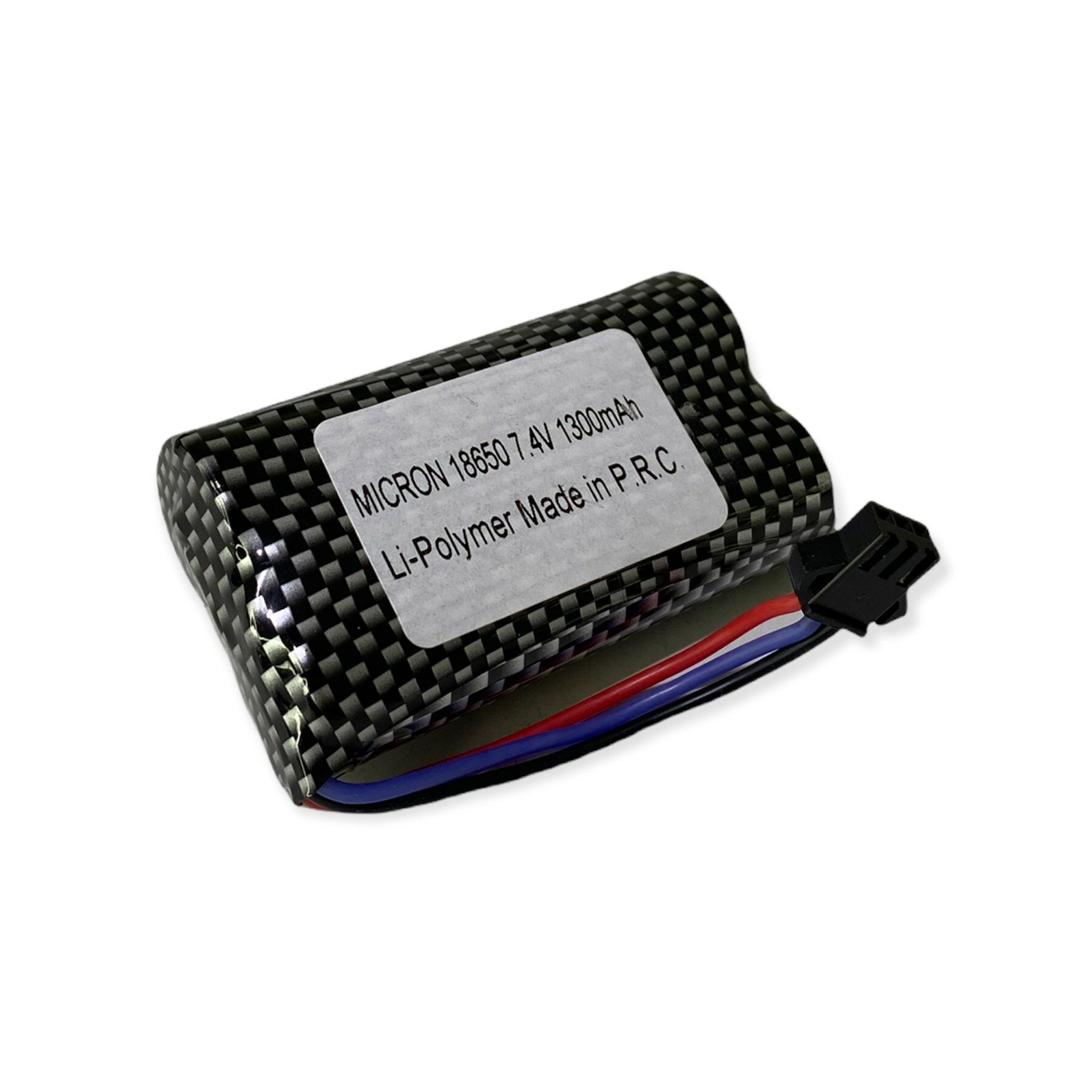 18650  Pilli 7.4v 1300mah 15c Li-ion Helikopter Pil