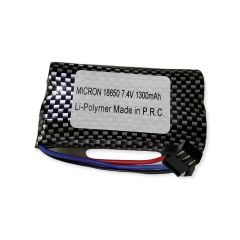 18650  Pilli 7.4v 1300mah 15c Li-ion Helikopter Pil
