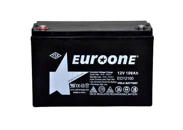 Euroone 12V 100 Mah  Jel Akü