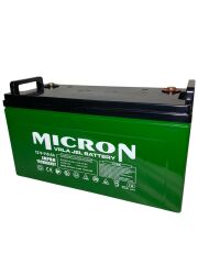 Micron  12V 110 Ah Japon Teknoloji VRLA Jel Akü Akü (Batarya, pil)