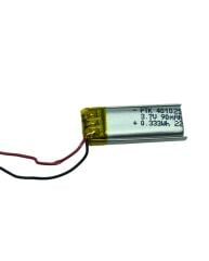 Lityum Polimer Lipo  3.7 V 1S Lipo Batarya-Pil 90 mAh 401025 0.33Wh
