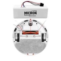 Xiaomi Mi Vacuum Mop 1c 2in1  Xiaomi 1C STYTJ01ZHM Akıllı Robot Süpürge Bataryası 14.4v 2600mah Pil