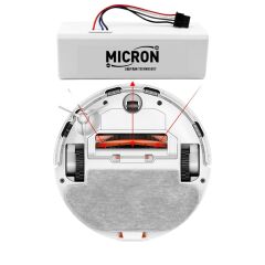 Xiaomi Mi Vacuum Mop 2in1 Xiaomi 1C STYTJ01ZHM Robot Süpürge Pili 14.4v 5200mah  Yüksek Kapasite