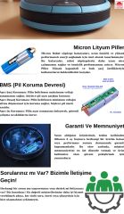 Imilab V1 Akıllı Robot Süpürge Bataryası 14.4v 5200mah Pil