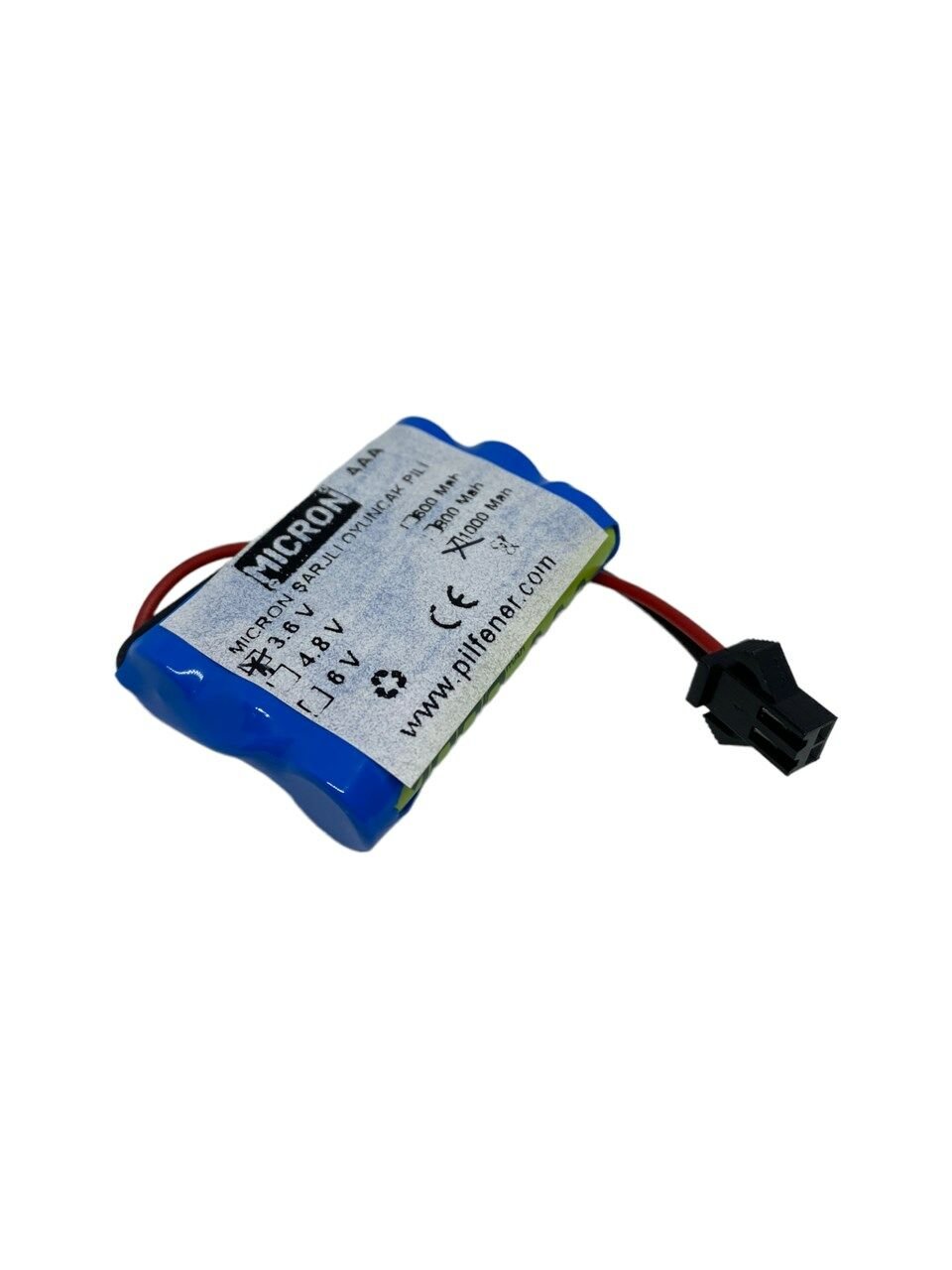 Micron 3.6v 1000 mah AAA Uzaktan Kumandalı Şarjlı Araba Pili (Bataryası)