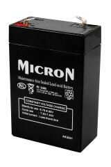 6V 2.8 AH KURU AKÜ MICRON MARKA