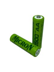 1.2 V 2500 Mah (AA)  Micron Şarjlı Pil (bataryası) 4 adet + Pil kutusu
