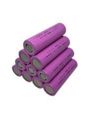 10 Adet 18650  Lityum Pil (Batarya)  1200 Mah (Amper) 3.7 V ( Volt) Şarj Edilebilir Başsız Pil