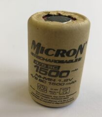 4/5 SC 1500MAH 34MM MICRON SÜPÜRGE PİLİ