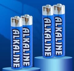 Alkalin AAAA 1.5v Pil (Batarya) 4’lü Paket Tablet Kalem Pili (4A) | Tüm Tablet Kalemleriyle Uyumlu