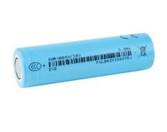 EVE  18650 3.7V (Volt) 3500 MaH 35V Lityum Şarj edilebilir 1 Adet Pil(Batarya) Pil Kutusu Hediyeli