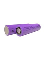 18650 3.7V (Volt) 2450 MaH 12C Lityum Şarj edilebilir 1 Adet  Pil(Batarya) Pil Kutusu Hediyeli