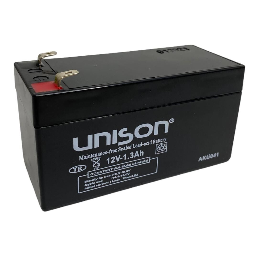 12V 1.3 AH UNISON KURU BAKIMSIZ AKÜ